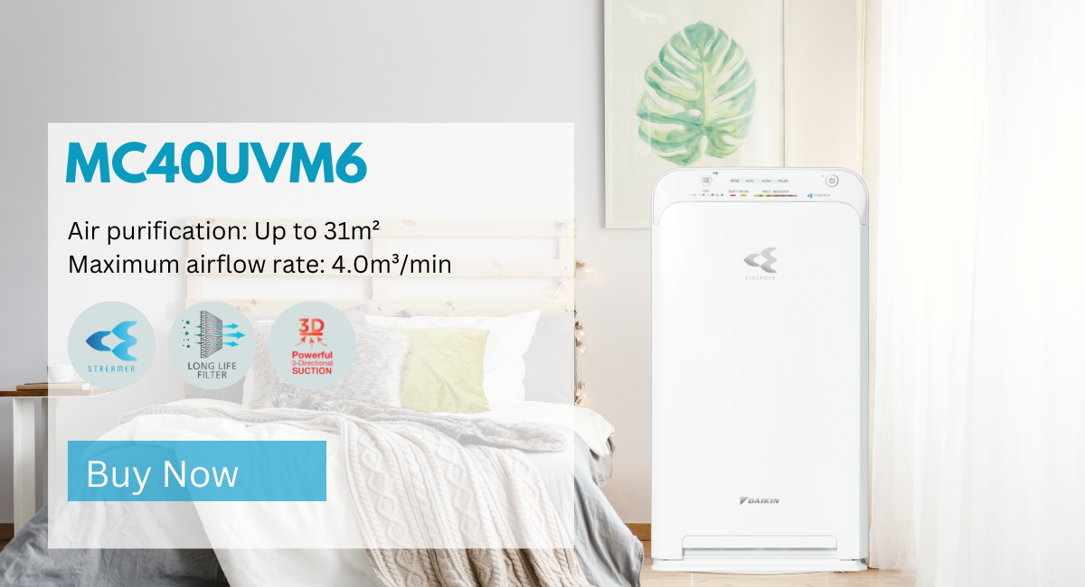 Buy Daikin Streamer Air Purifier MC40UVM6